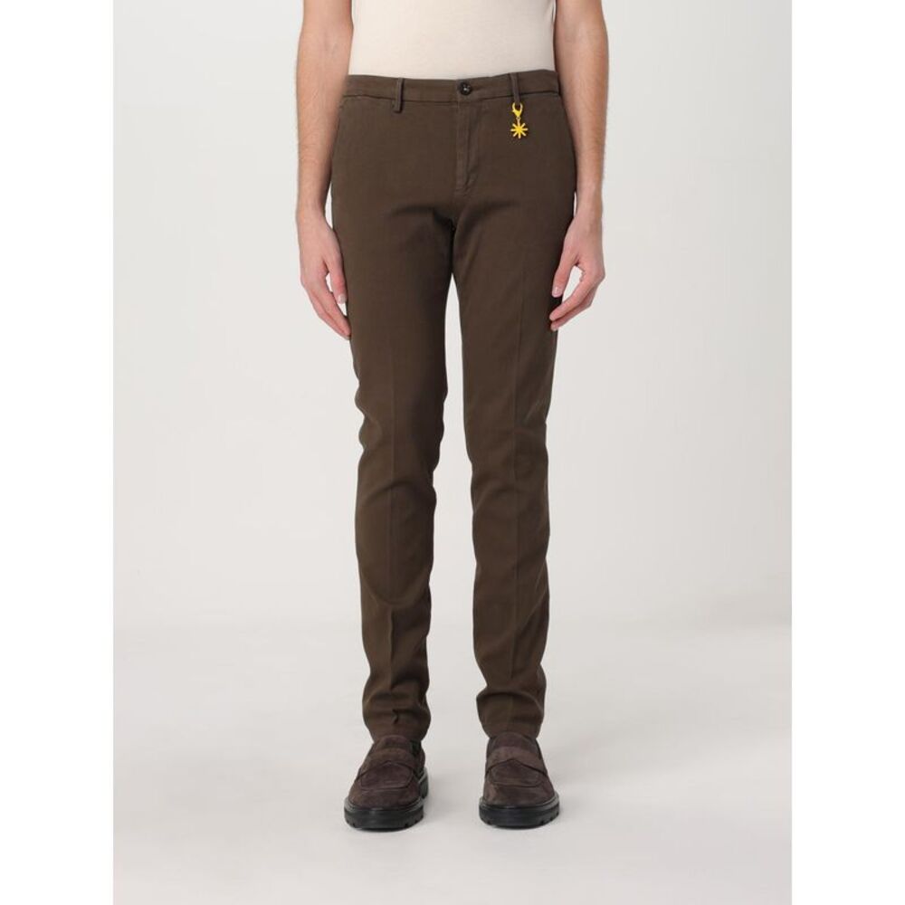 Manuel Ritz Pants Men Wine